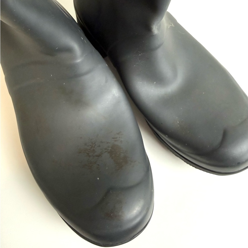 HUNTER Matte Black Boots size 6 - Picture 13 of 16
